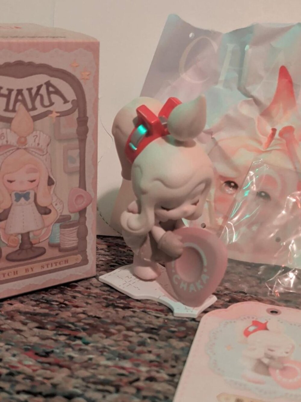 Popmart Chaka Stitch by Stitch "Wandering Line"